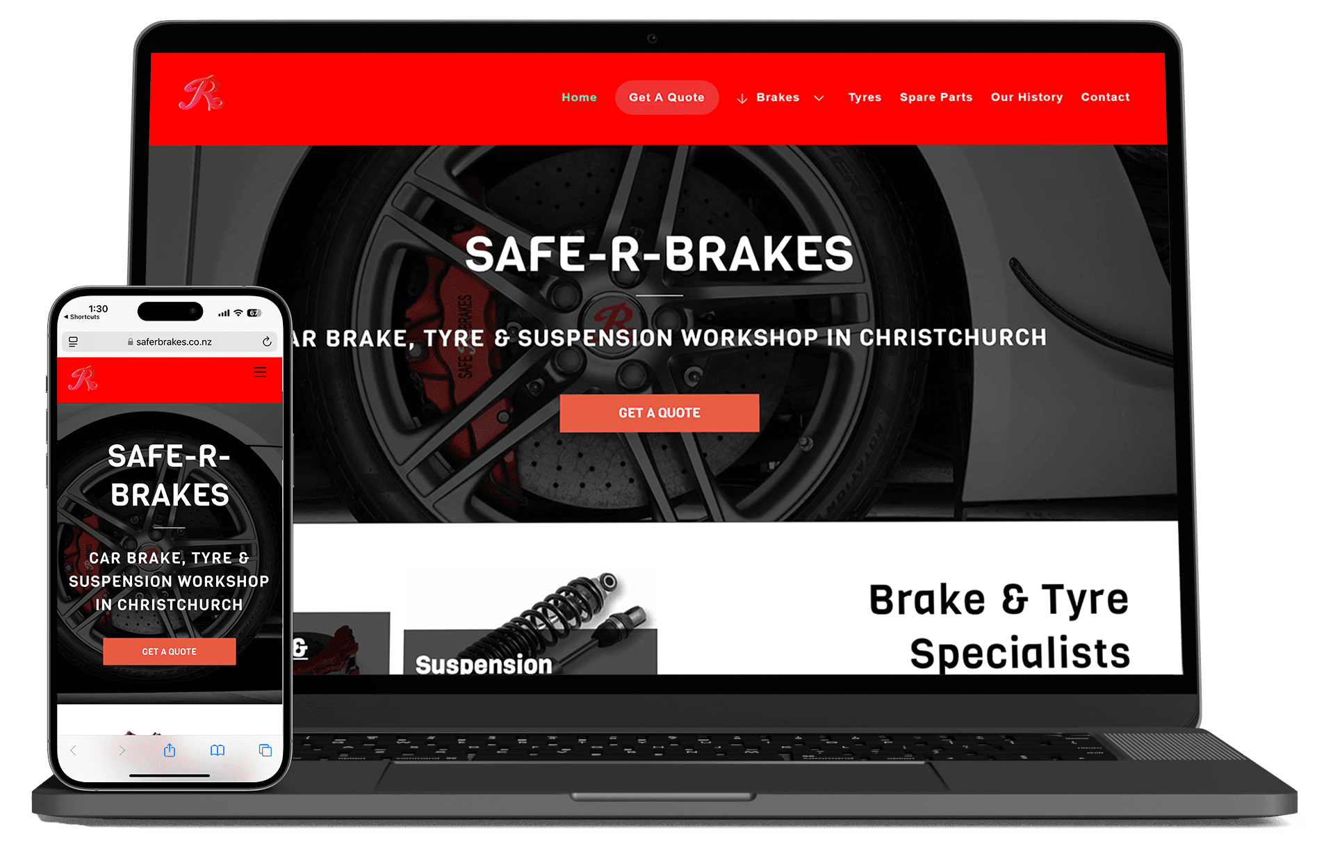 saferbrakeswebsitedesign